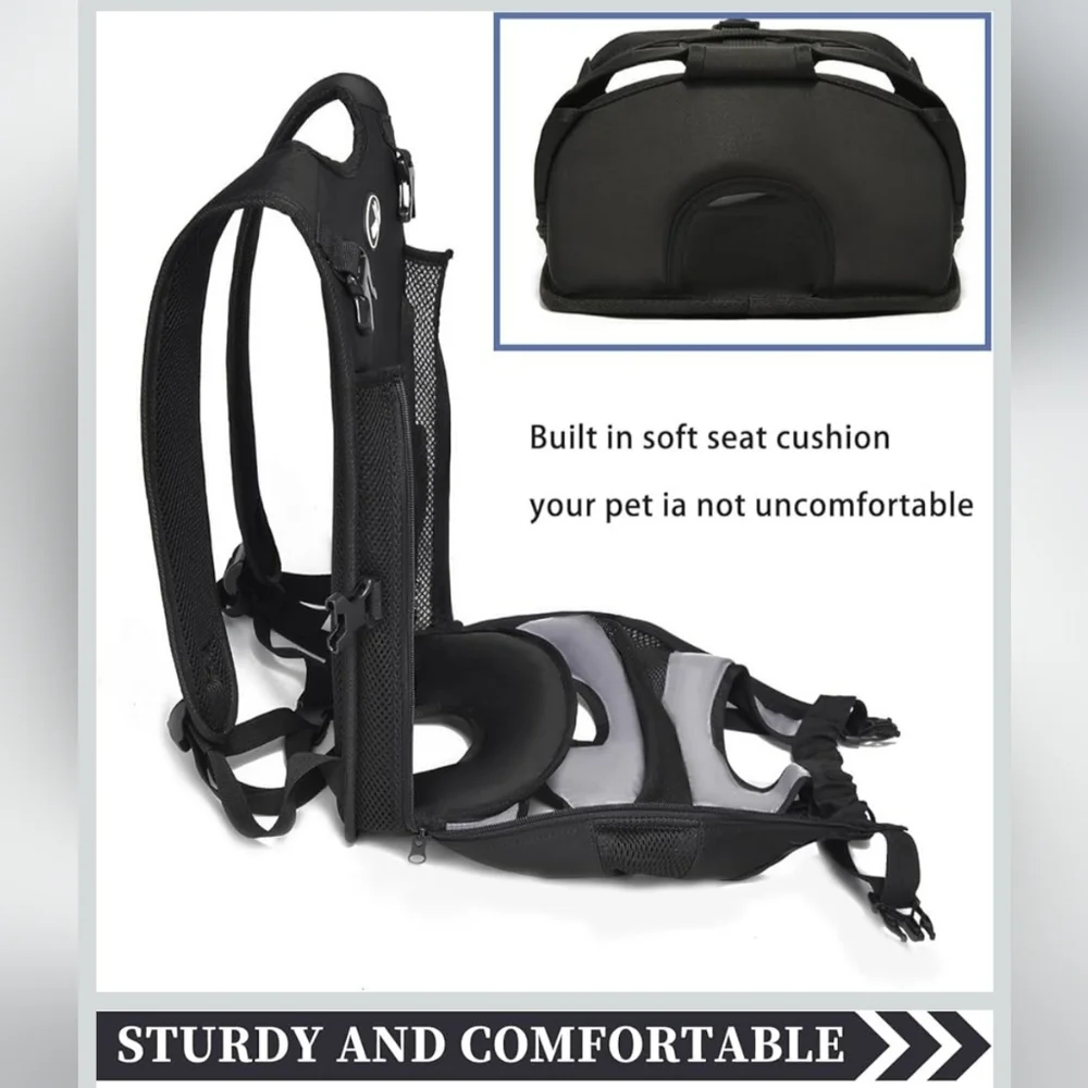 Wakytu Pet Carrier Backpack, Pet Front Dog Carrier Backpacks | NWT | Sz S
